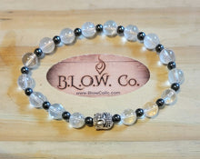 Load image into Gallery viewer, Blue Topaz 8mm Custom Bracelet