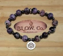 Load image into Gallery viewer, Charoite 10mm Custom Bracelet