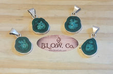Load image into Gallery viewer, Malachite 950 Sterling Silver Pendant