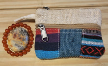 Load image into Gallery viewer, Hemp Wallet, Premade Bracelet and Worry Stone Gift Set