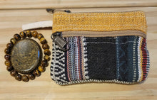 Load image into Gallery viewer, Hemp Wallet, Premade Bracelet and Worry Stone Gift Set