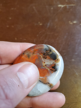 Load image into Gallery viewer, Brecciated Jasper instils a feeling of wholeness, serenity and being cared for. The Hematite within Brecciated Jasper acts as a deflector of negativity. Brecciated Jasper is also a grounding stone and is especially useful in healing.