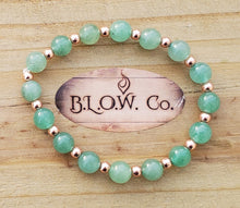 Load image into Gallery viewer, Green Aventurine Custom Chakra Bracelets