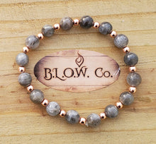 Load image into Gallery viewer, Labradorite Custom Chakra Bracelet