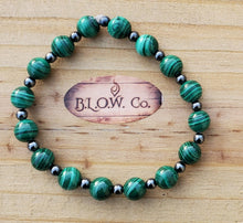 Load image into Gallery viewer, Malachite Custom Chakra Bracelet