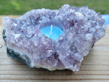 Load image into Gallery viewer, Amethyst Point Tealight Holder