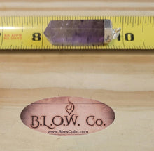 Load image into Gallery viewer, Amethyst 1.5" Point Necklace