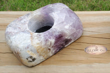Load image into Gallery viewer, Amethyst Tea Light Holder