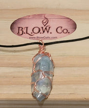 Load image into Gallery viewer, Aqua Aura Quartz Wire Wrapped Pendants