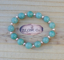 Load image into Gallery viewer, Green Aventurine Custom Chakra Bracelets
