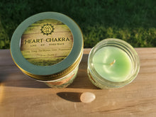 Load image into Gallery viewer, Heart Chakra Beeswax Candle