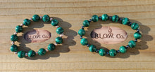 Load image into Gallery viewer, Malachite Custom Chakra Bracelet