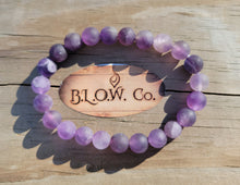 Load image into Gallery viewer, Matte Amethyst Bracelet