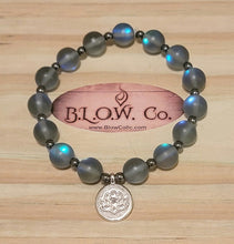 Load image into Gallery viewer, Matte Mystic Grey Aura Quartz