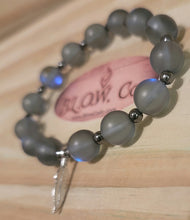 Load image into Gallery viewer, Matte Mystic Grey Aura Quartz