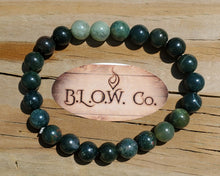 Load image into Gallery viewer, Moss Agate Bracelet