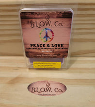Load image into Gallery viewer, Peace and Love Wax Melt