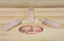 Load image into Gallery viewer, Rose Quartz Point Pendant