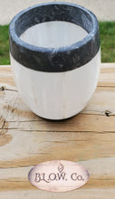 Load image into Gallery viewer, Selenite Tea Light Holder with Marble Top