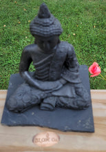 Load image into Gallery viewer, Shungite Large Buddha Statue