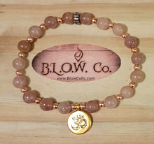 Load image into Gallery viewer, Strawberry Quartz Custom Bracelet