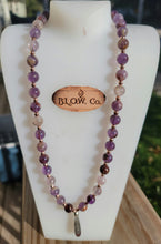 Load image into Gallery viewer, CUSTOM Super Seven Necklace w/ Super Seven Pendant w. Hematite Spacers