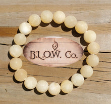 Load image into Gallery viewer, Matte Yellow Calcite Bracelet