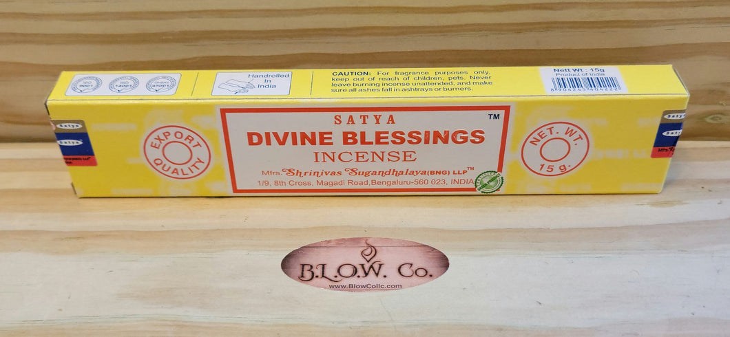 Satya Devine Blessings Incense