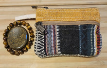 Load image into Gallery viewer, Hemp Wallet, Premade Bracelet and Worry Stone Gift Set
