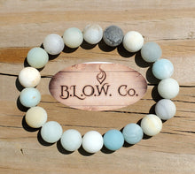 Load image into Gallery viewer, Matte Amazonite Bracelet
