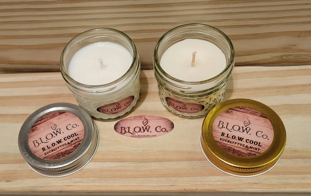 B.L.O.W. Cool Eucalyptus and Mint Candles
