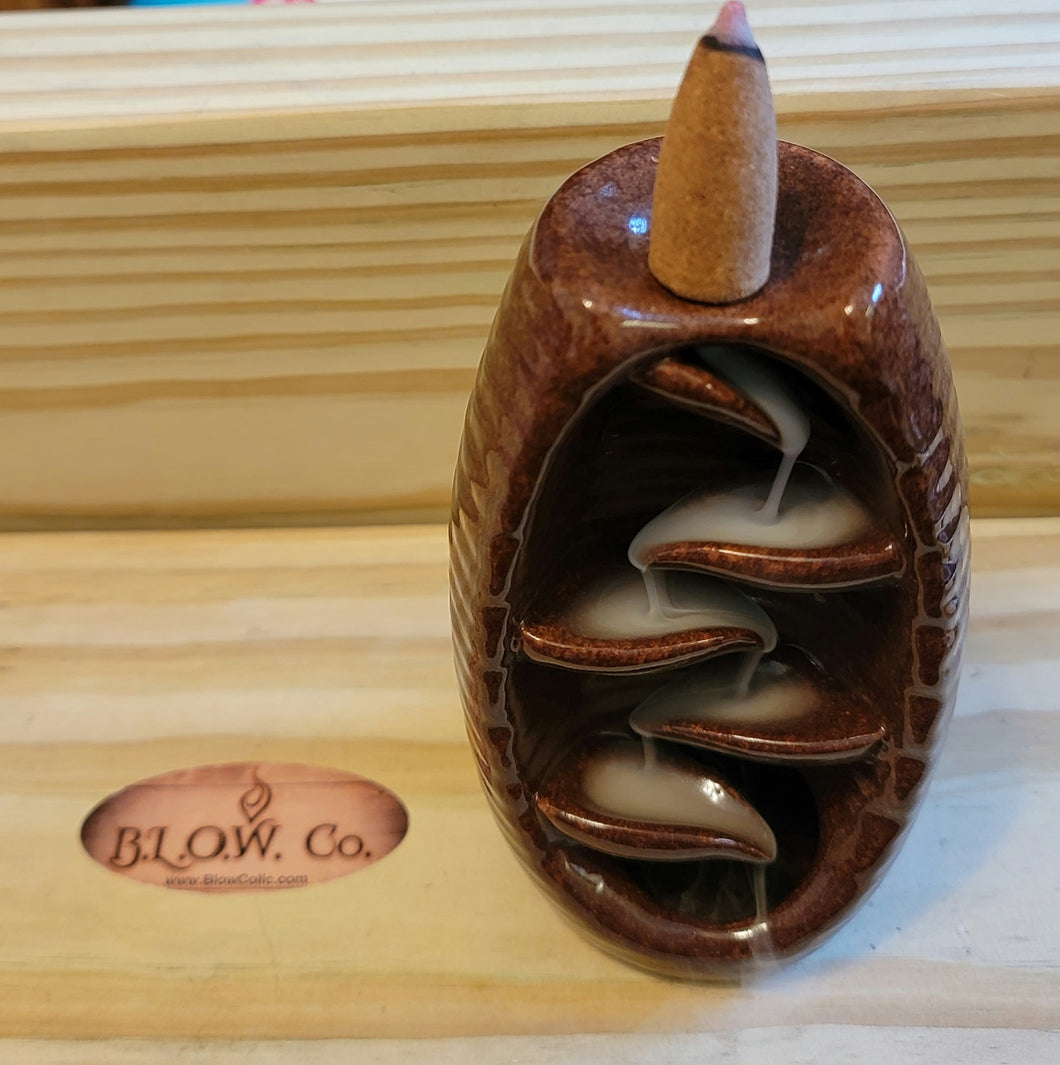 Ceramic Back Flow Cone Burner (Bottle)