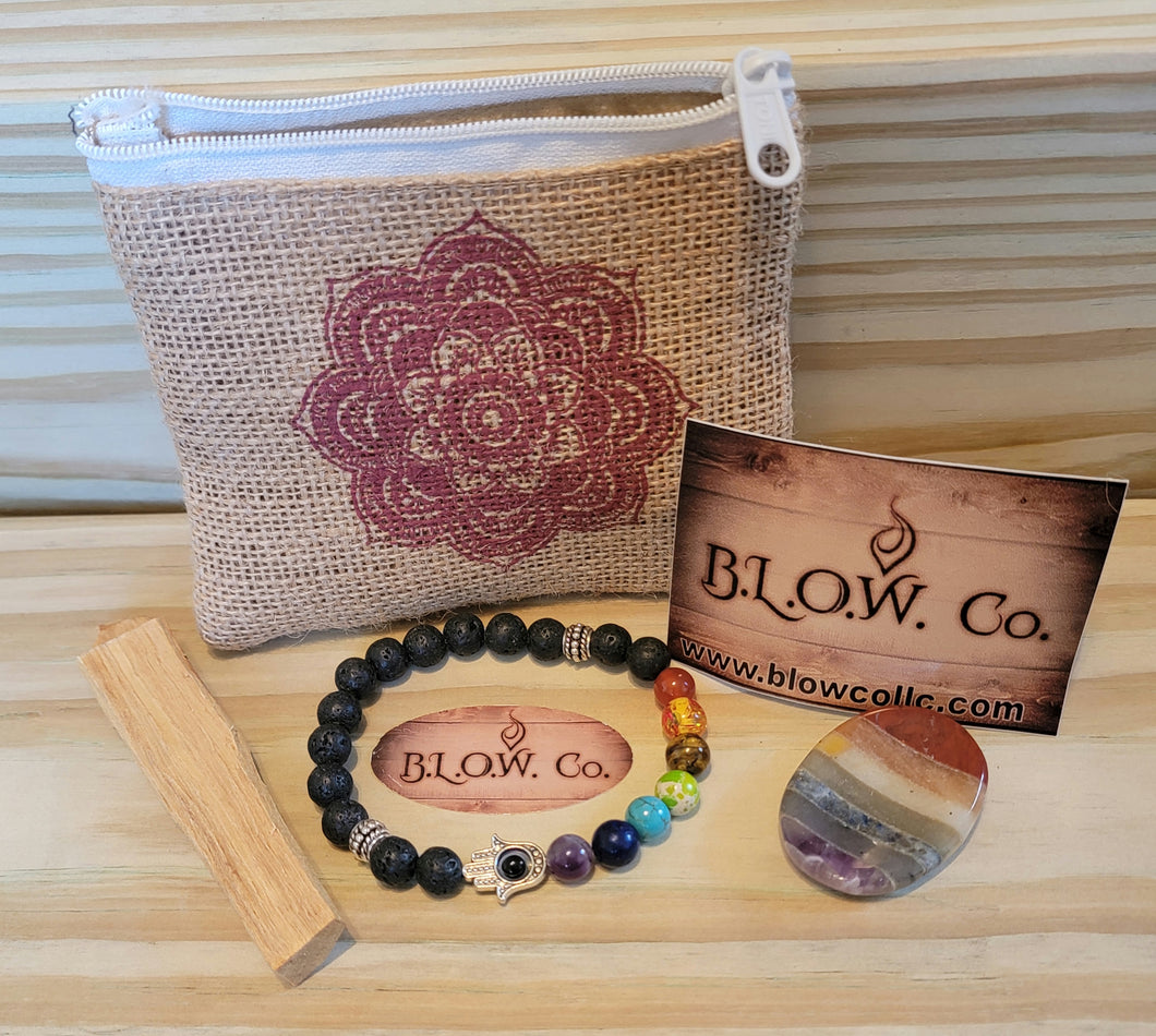 Gift Hemp Wallet with Goodies