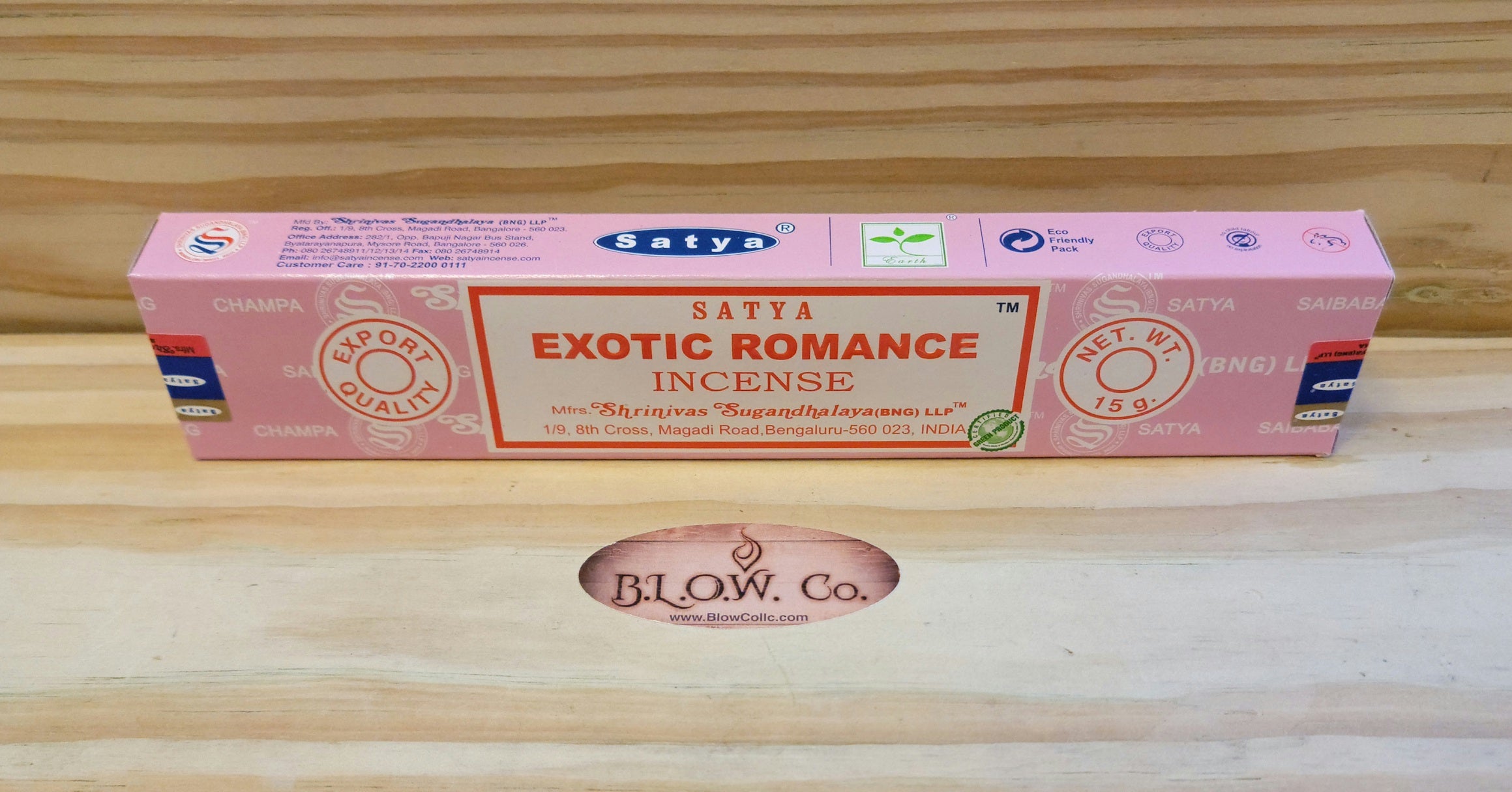 Incenso Exotic romance - Satya - BioVeganShop