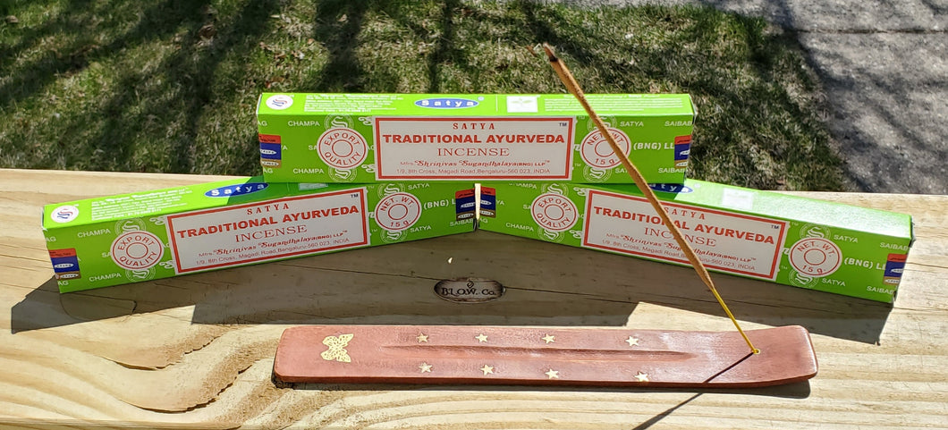 Satya Traditional Ayurveda Incense - Single Box
