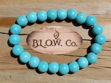 Load image into Gallery viewer, Turquoise Howlite Bracelet
