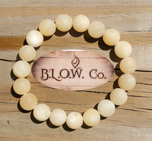 Load image into Gallery viewer, Matte Yellow Calcite Bracelet
